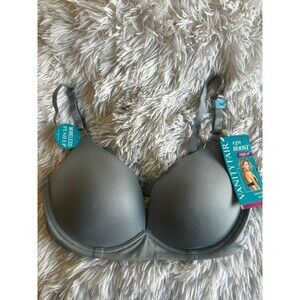 New Vanity Fair Wireless Push Up Bra Womens Size 34C Seaside Mist
